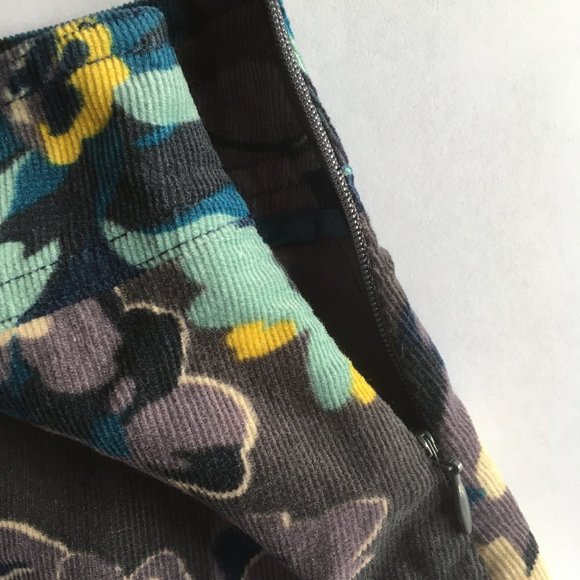 Boden corduroy floral skirt 6 - Picture 7 of 9